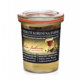 Tekuté koření na svařené víno, Via Delicia, 175 g