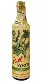 Tradiční bylinný sirup, Kitl Syrob Mátový, 500 ml