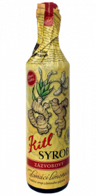 Tradiční bylinný sirup, Kitl Syrob Zázvorový, 500 ml