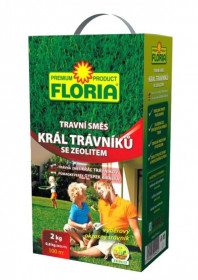 Travní směs se zeolitem Floria, Král trávníků, balení 2 kg