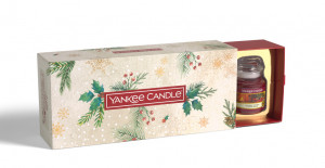 Vánoční dárková sada, Aromatické svíčky Yankee Candle 3 ks, hoření až 3 x 30 hod