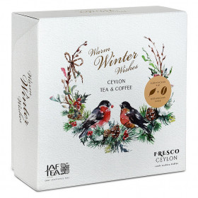 Vánoční dárkový box kávy a čaje, Jaftea Warm Winter Wishes, 80 g