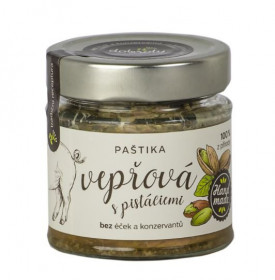 Vepřová paštika s pistáciemi a datlemi, Dobroty s přírody, 150 g