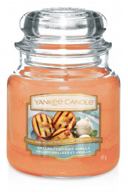 YANKEE svíčka sklo2 Grilled Peaches & Vanilla