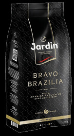 Zrnková káva, Jardin Bravo Brazilia, 100% arabika, 250 g