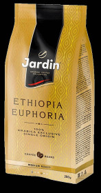 Zrnková káva, Jardin Ethiopia Euphoria, 100% arabika, 250 g