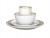 Keramické nádobí Mica TABO, sada, glazované, bílé, 16 ks