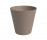 Plastový obal na květináč PORTO, průměr 14.3 cm, taupe