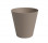 Plastový obal na květináč PORTO, průměr 16.3 cm, taupe