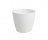 Plastový obal na květináč SAN REMO, průměr 18 cm, bílý