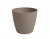 Plastový obal na květináč SAN REMO, průměr 6 cm, taupe