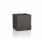 Samozavlažovací květináč Lechuza CANTO STONE SQUARE 30, komplet set, černý