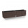 Samozavlažovací truhlík Lechuza BALCONERA Cottage 80 - komplet set, moka