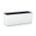 Samozavlažovací truhlík Lechuza BALCONERA hladký 50 - komplet set, bílý