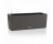 Samozavlažovací truhlík Lechuza BALCONERA Stone 50, komplet set, černý