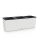 Samozavlažovací truhlík Lechuza BALCONERA TRIO 130 - komplet set, bílý