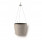 Samozavlažovací závěsný květináč Lechuza NIDO Cottage 27, komplet set, pískový
