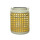 Solární kovová LED lucerna, Lumineo, rozměr 12 x 17 cm, žluto - bílá